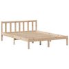 vidaXL Lit biblioth&egrave;que sans matelas 120x190 cm bois de pin massif