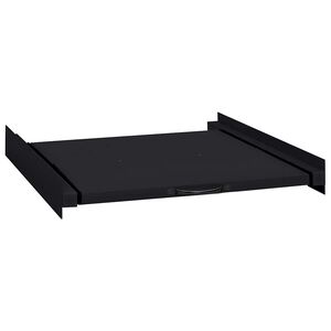 vidaXL &Eacute;tag&egrave;re interm&eacute;diaire pour machine &agrave; laver Noir 60 x 60 x 8 cm
