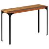 vidaXL Table console 120 x 35 x 76 cm Bois de récupération massif