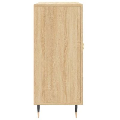 vidaXL Buffet chêne sonoma 90x34x80 cm bois d'ingénierie