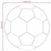 vidaXL Tables de Football 12 pcs Blanc et Noir 3.6 x 3.6 cm