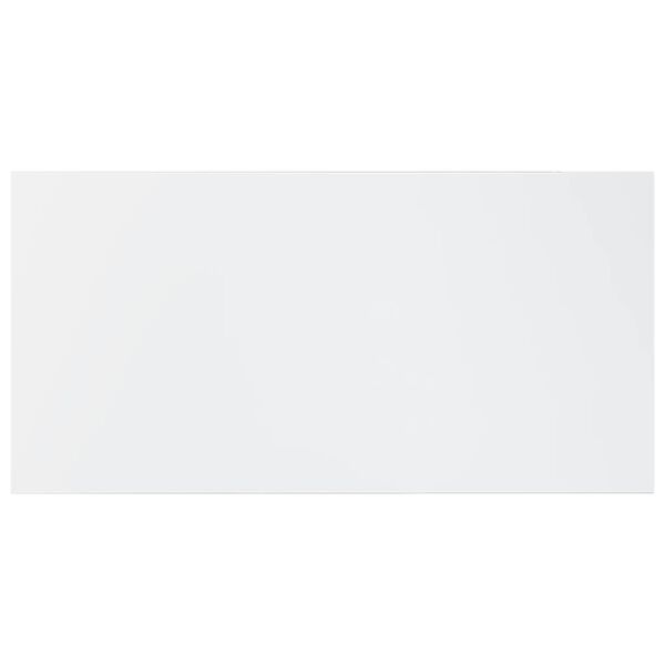 vidaXL Panneaux de biblioth&egrave;que 4 pcs blanc brillant bois d&rsquo;ing&eacute;nierie