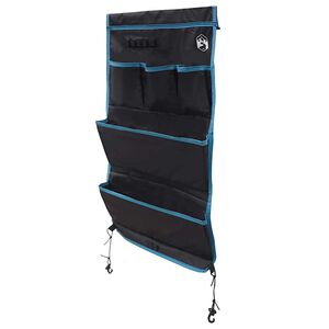 vidaXL Sac de rangement avec stockage Noir et Bleu 91 x 47,5 cm oxford