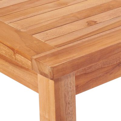 vidaXL Ensemble à manger de jardin 3 pcs Bois de teck massif