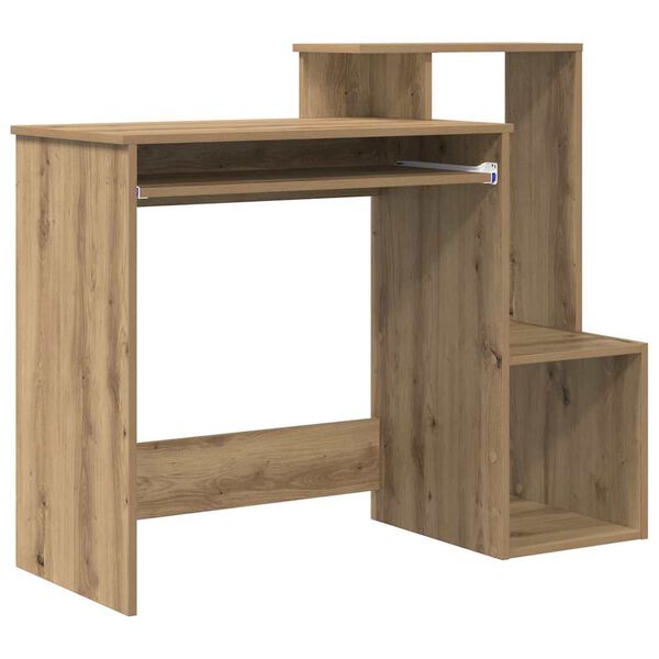 vidaXL Bureau Ch&ecirc;ne artisanal 106 x 41 x 88.5 cm Bois d'ing&eacute;nierie
