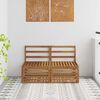 vidaXL 2 Pi&egrave;ce Sofa de milieu ext&eacute;rieur Bois d'Acacia Massif Naturel