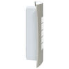 vidaXL Appliques murales extérieures 2 pcs Argent 23,5 x 10,5 x 26 cm