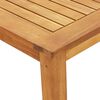 vidaXL Ensemble à manger de jardin 3 pcs 85x85x74 cm Bois d'acacia solide