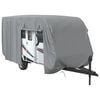 vidaXL Housse de caravane gris 670x250x220 cm tissu non tiss&eacute;