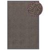 vidaXL Paillasson touffet&eacute; 120x180 cm Marron fonc&eacute;