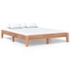 vidaXL Cadre de lit Bois de teck massif 160x200 cm