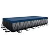 INTEX Couverture de piscine 732 x 366 cm Rectangulaire PVC, PET