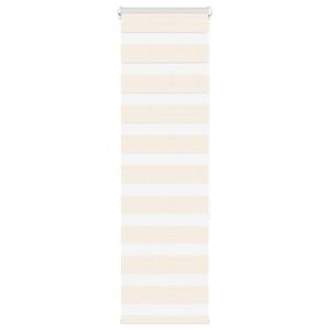 vidaXL Store z&egrave;bre beige marbr&eacute; largeur du tissu 35,9 cm polyester