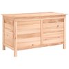 vidaXL Bo&icirc;te &agrave; coussins d'ext&eacute;rieur 99x50x56,5 cm bois de sapin massif