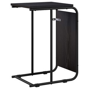 vidaXL Table d'appoint Ch&ecirc;ne noir 40 x 31 x 55 cm Bois d'ing&eacute;nierie