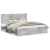 vidaXL Cadre de lit B&eacute;ton 180 x 200 cm Bois de pin massif