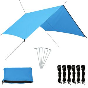 vidaXL B&acirc;che d'ext&eacute;rieur 3x2,85 m Bleu