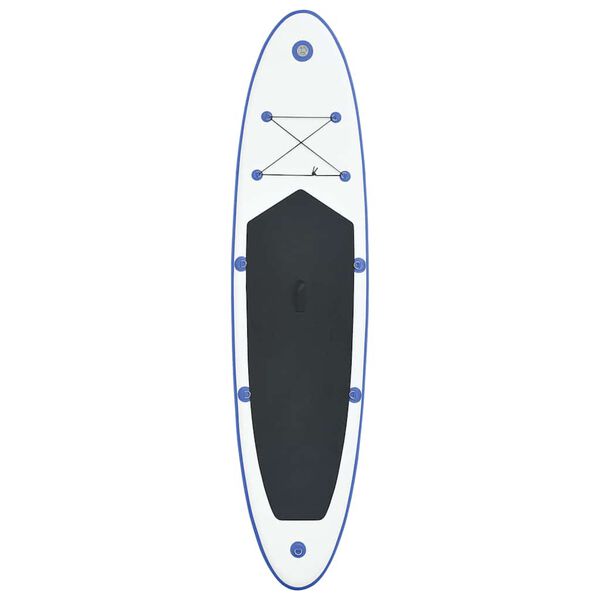 vidaXL Ensemble de planches SUP gonflables Bleu et blanc
