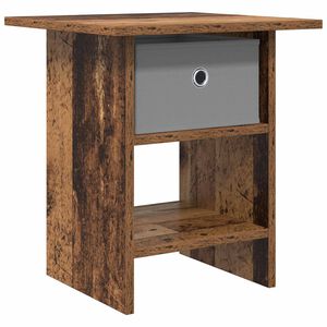 vidaXL Table de chevet Bois ancien 41 x 40 x 45 cm Bois d'ing&eacute;nierie