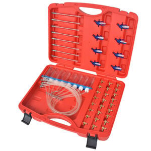 vidaXL Kit de d&eacute;bitm&egrave;tre diesel et adaptateur Rail commun 8 cylindres