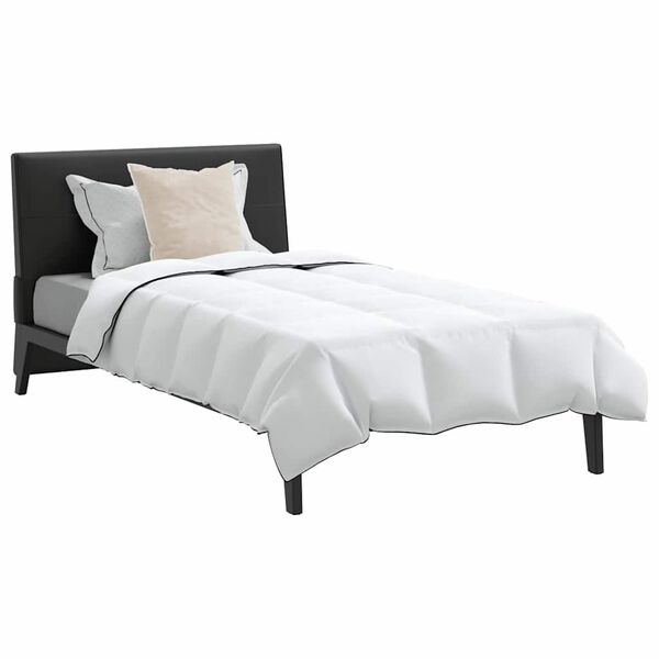 vidaXL Duvet d'hiver avec oreiller 2 pcs Blanc Plume de canard