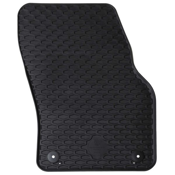vidaXL Tapis de voiture 4 pcs Noir compatible avec Audi Q3 TPE