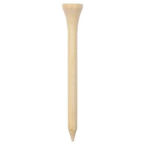 vidaXL Tee de golf 1000 pcs 83 mm bambou