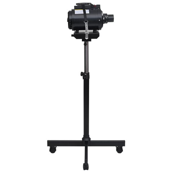 vidaXL S&egrave;che-poils et support &agrave; moteur double Noir Plastique et acier