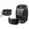 Bestron Friteuse &agrave; air chaud PrepAir AAF300 Noir 900 W 1,5 L