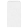 vidaXL Buffet Blanc 70x41x75 cm Bois d'ing&eacute;nierie