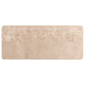 vidaXL Coureur de Tapis MARSA Beige 50 x 100 cm Polyester et PVC