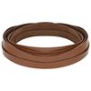 vidaXL Sangle en Cuir Marron 500 x 1,5 cm Cuir