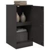 vidaXL Buffet noir 34,5x39x73 cm acier