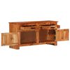 vidaXL Buffet Marron 100 x 30 x 50 cm Bois d'acacia massif