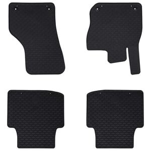 vidaXL Tapis de voiture 4 pc Compatible avec VW PASSAT B9 TDI 2024-