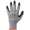 vidaXL Gants de Travail 12 pcs Gris et Noir 7 / S Polyester