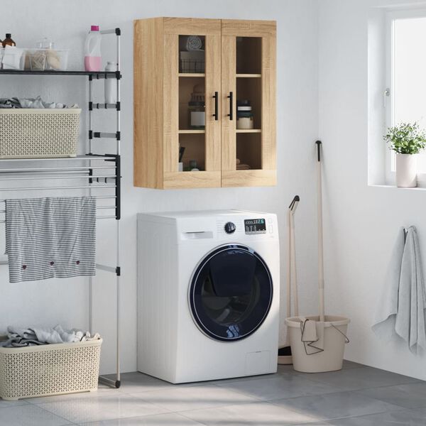 vidaXL Armoire murale ch&ecirc;ne sonoma 69,5x34x90 cm