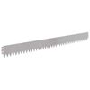 vidaXL Bordure de Pelouse 50 pc 103 x 10 cm Acier Argent&eacute;