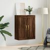 vidaXL Armoire murale ch&ecirc;ne marron 69,5x34x90 cm bois d'ing&eacute;nierie