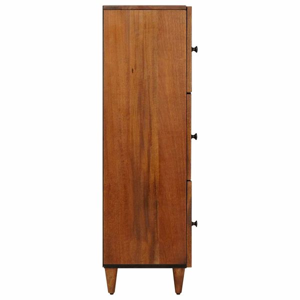 vidaXL Haut Armoire Noyer 40 x 33,5 x 110 cm Bois de mangue massif