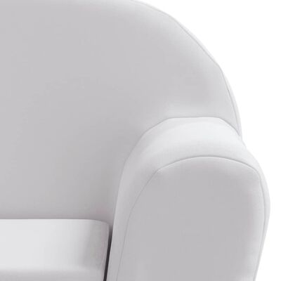 vidaXL Chaise longue pliable pour enfants gris clair