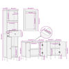 vidaXL Ensemble de meubles de salle de bain 4 pcs bois manguier massif