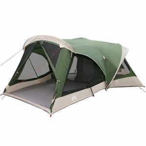 vidaXL Tente familiale 14 personne Vert