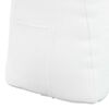 vidaXL Coussin de Dos Blanc 60 x 24 x 50 cm tissu