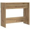vidaXL Table console ch&ecirc;ne artisanal 90x36x75 cm bois d'ing&eacute;nierie