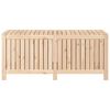 vidaXL Bo&icirc;te de rangement de jardin 147x68x64 cm Bois massif de pin