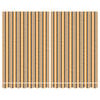vidaXL Tissu de remplacement pour auvent rayures multicolores 3,5x2,5m