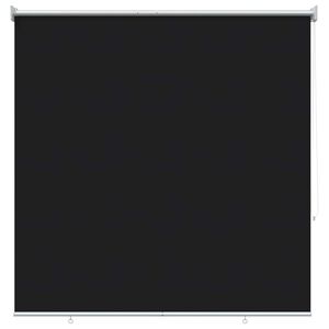 vidaXL Store roulant ext&eacute;rieur protection UV Noir 100 x 230 cm (L x H)