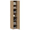 vidaXL Haut Armoire 2 pcs Ch&ecirc;ne artisanal 30 x 42,5 x 185 cm