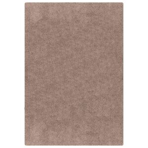 vidaXL Tapis Shaggy Anti-d&eacute;rapant Marron 80 x 150 cm PP